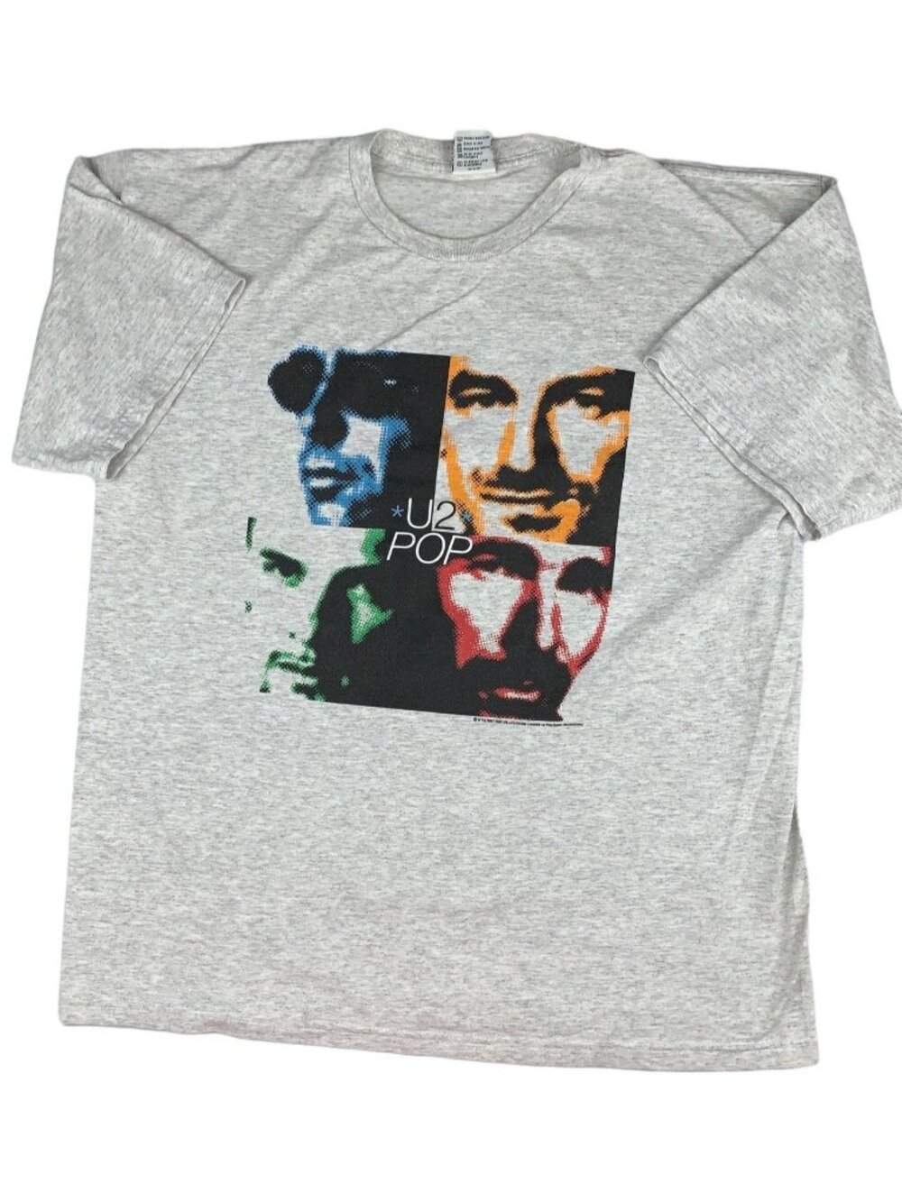 Vintage Original U2 1997 POP Tour Concert Tee  90's size XL